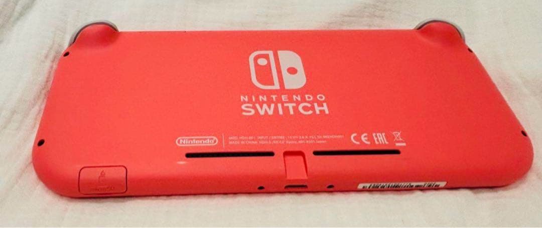 【美品】Nintendo Switch Lite(コーラル)本体、ACアダプター