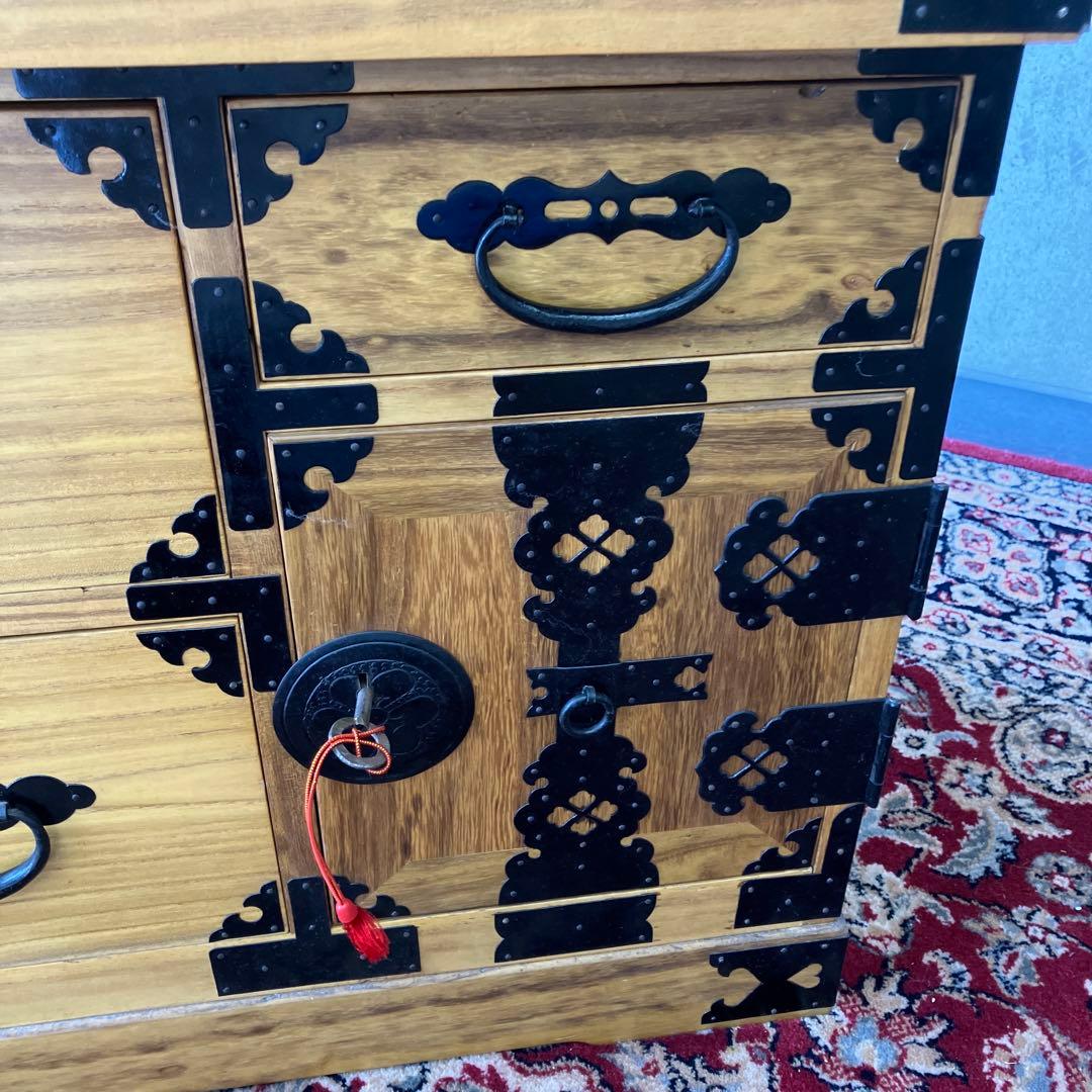 昭和レトロ 仙台箪笥 7杯 引き出し和箪笥 古家具 ビンテージ ヴィンテージ