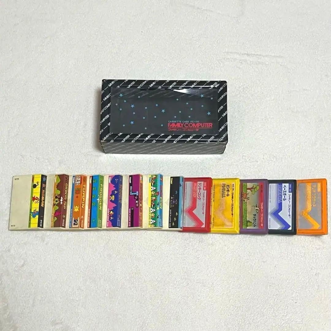 ジャンク品　トミー　ぴゅう太　カセット13個・カセットボックス・コントローラー