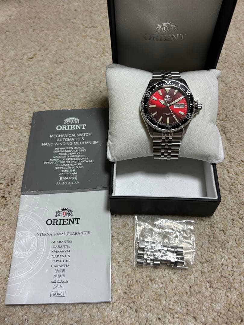 天*和様 【美品】ORIENT MAKO Ⅲ RA-AA0003R19B ジュビ