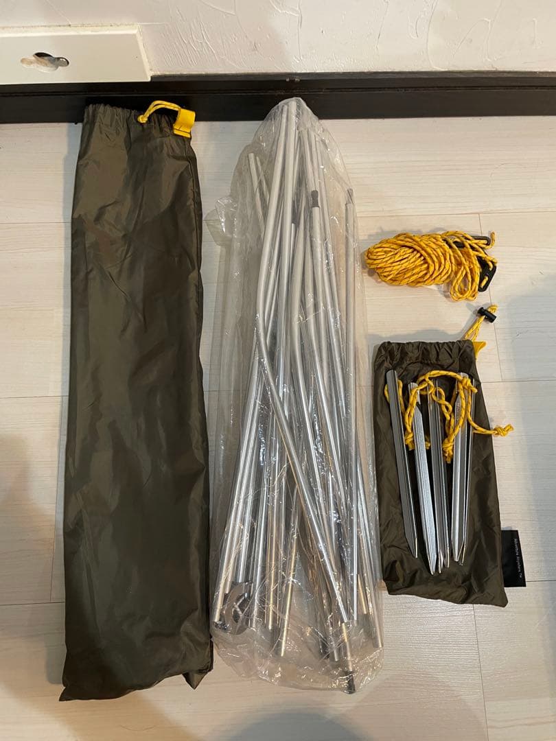 【未使用品】ニーモ ギャラクシーストーム3P フットプリント付き