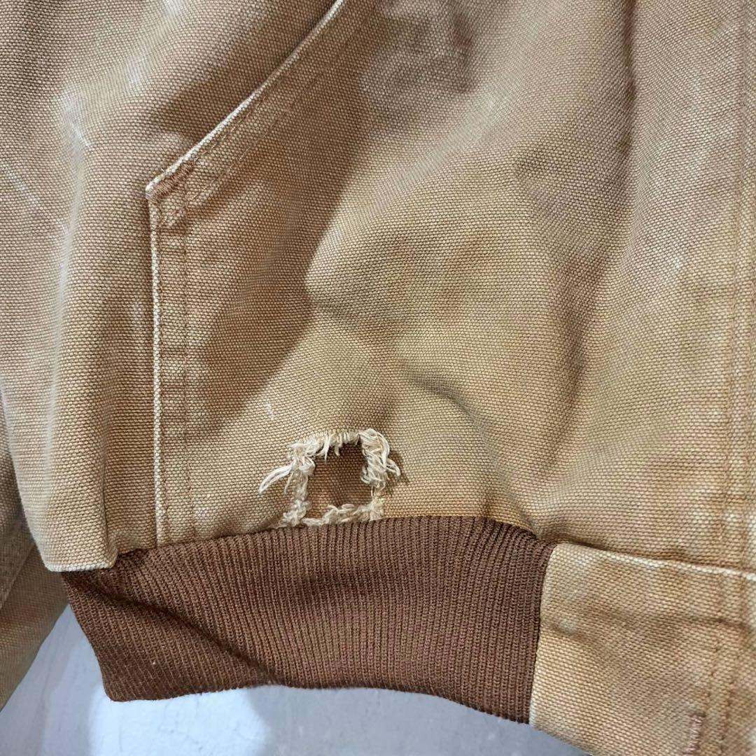 カーハート　アクティブジャケット　キッズ　ユースXL ダックジャケットベージュ.