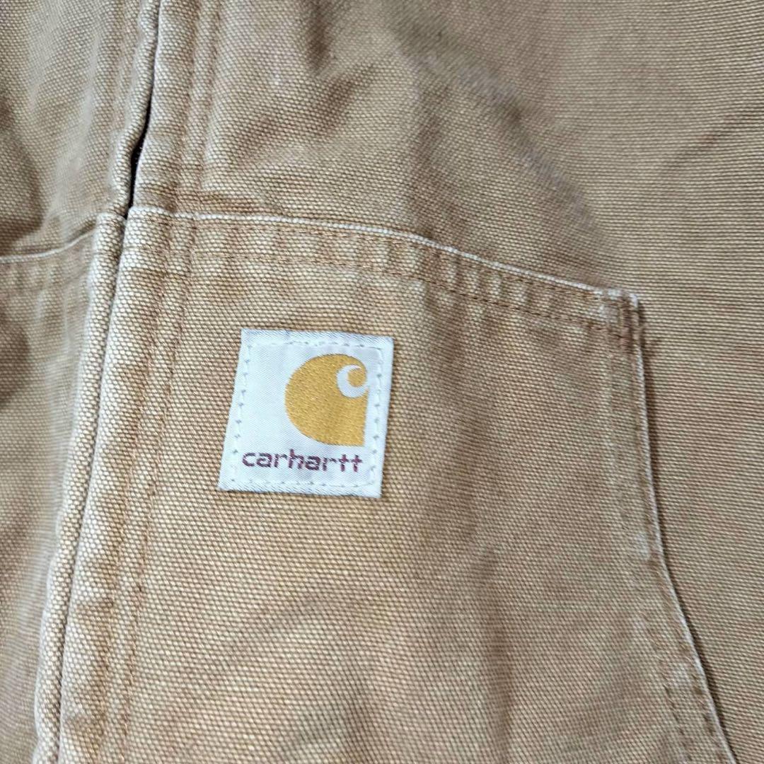 カーハート　アクティブジャケット　キッズ　ユースXL ダックジャケットベージュ.