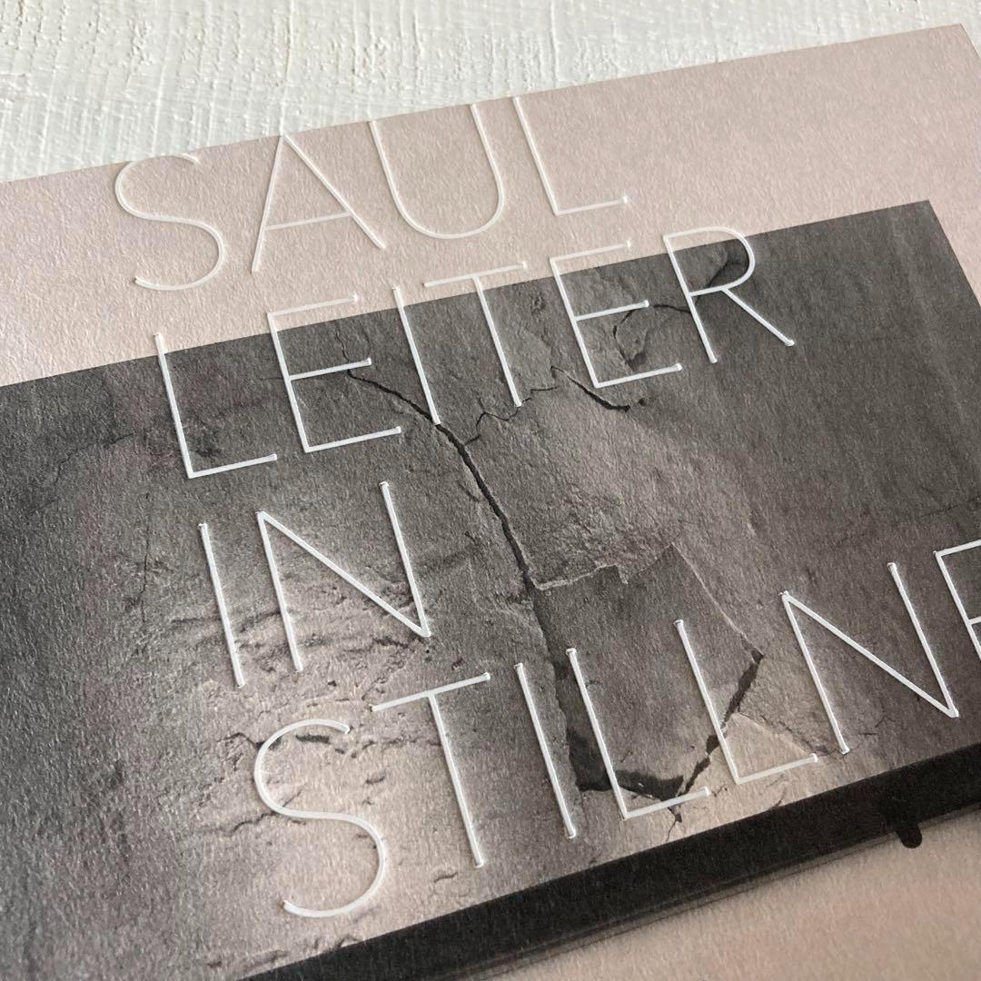 ソール・ライター IN STILLNESS 初版・1500部 井津由美子