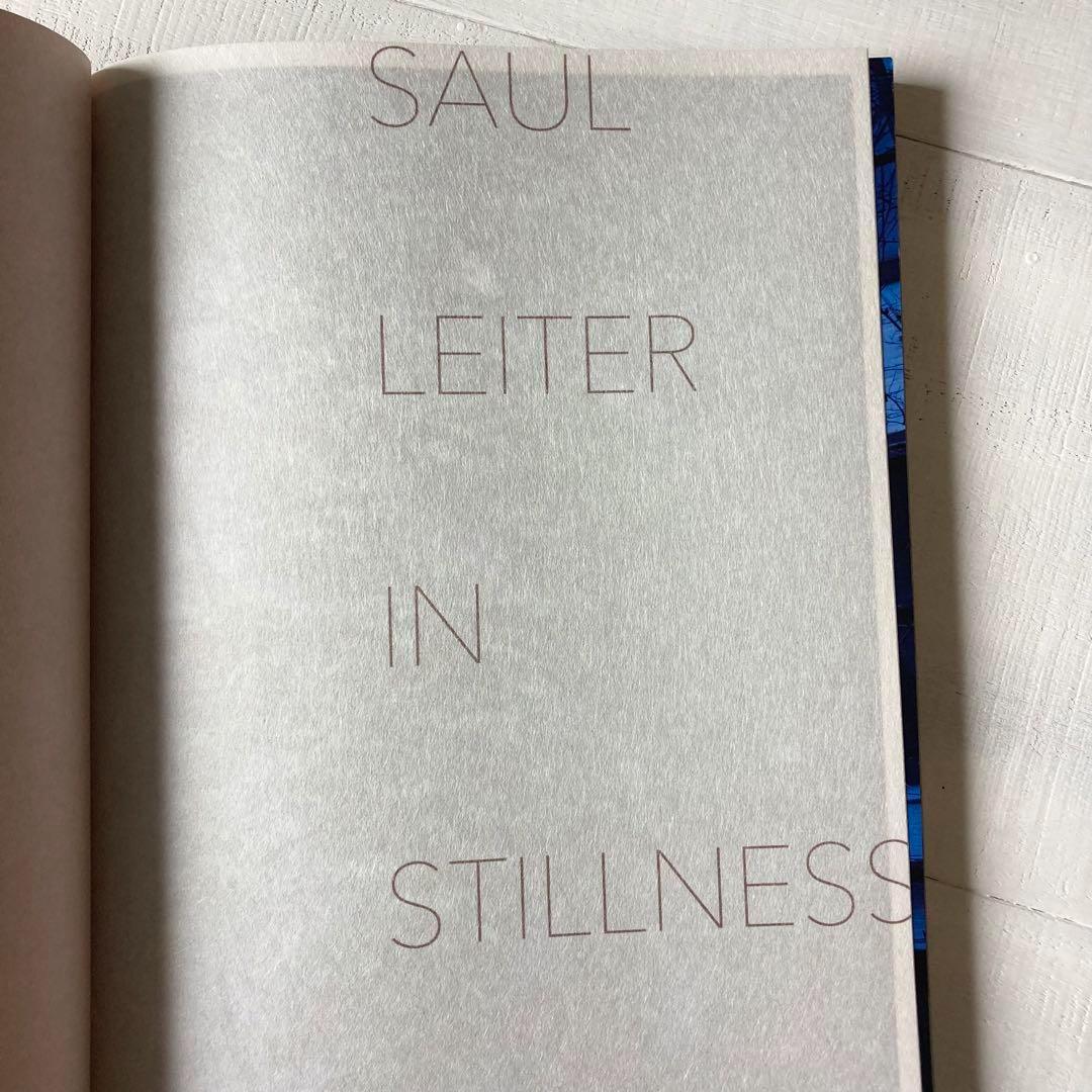 ソール・ライター IN STILLNESS 初版・1500部 井津由美子