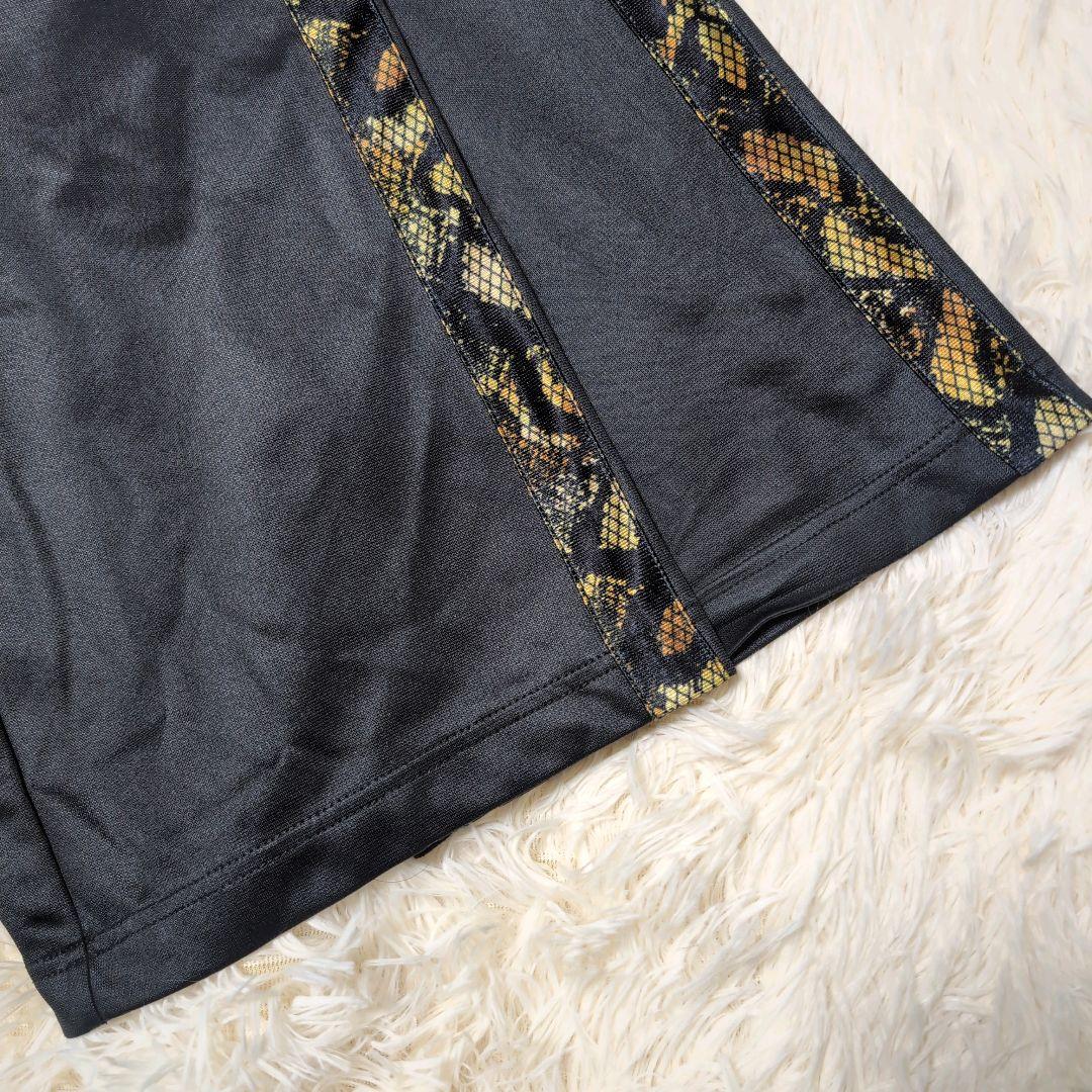 チャンピオン ジャージ セットアップ 魔裟斗モデル パイソン柄 黒金 刺繍 XL