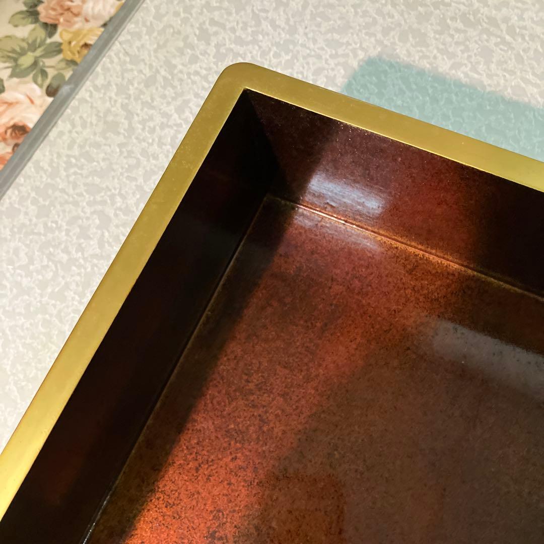 重箱　昭和レトロ　鶴亀　2段重箱　2セット　骨董品　台付