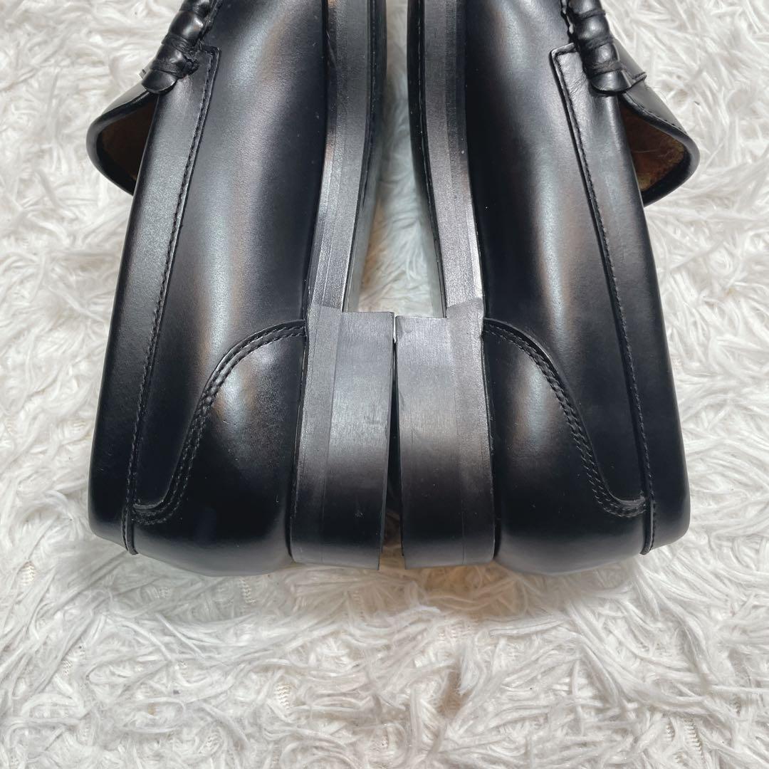 極美品　リーガル　ローファー　レザー　ブラック　黒　25cm