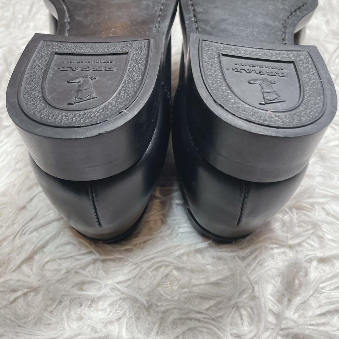 極美品　リーガル　ローファー　レザー　ブラック　黒　25cm