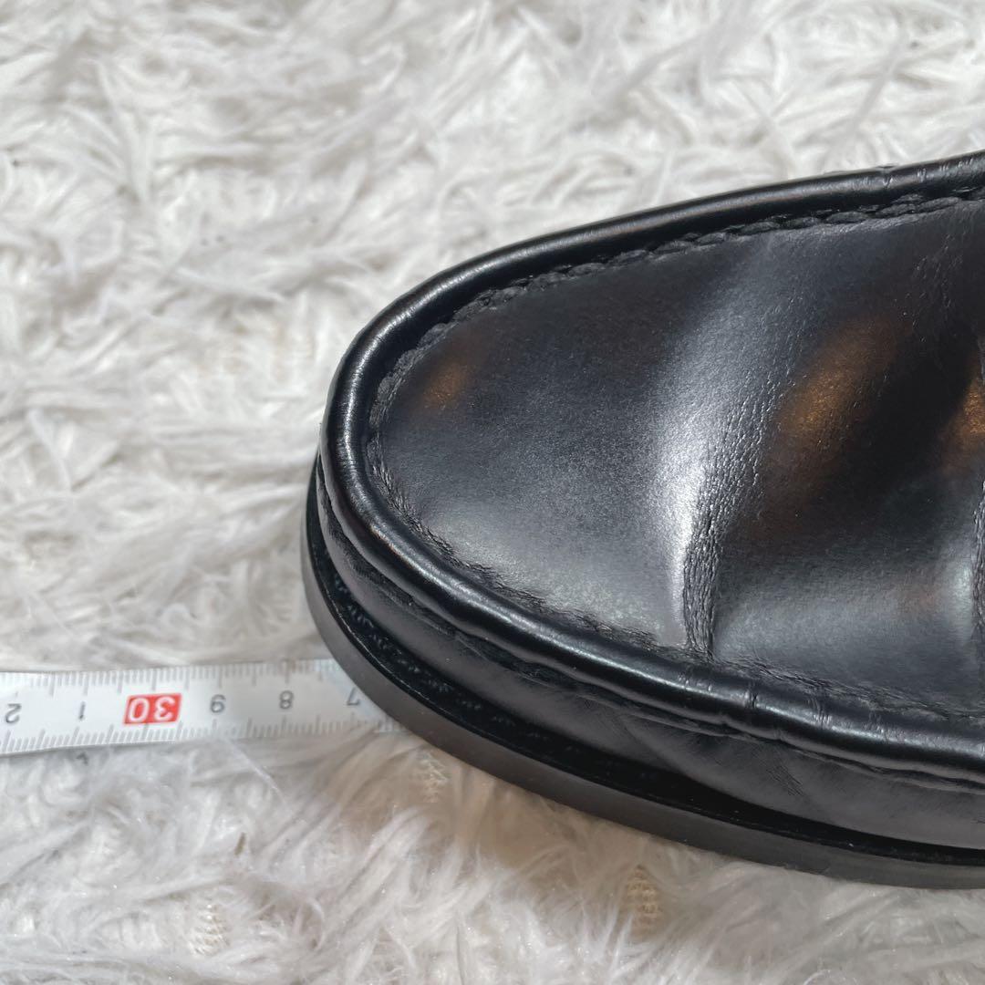 極美品　リーガル　ローファー　レザー　ブラック　黒　25cm
