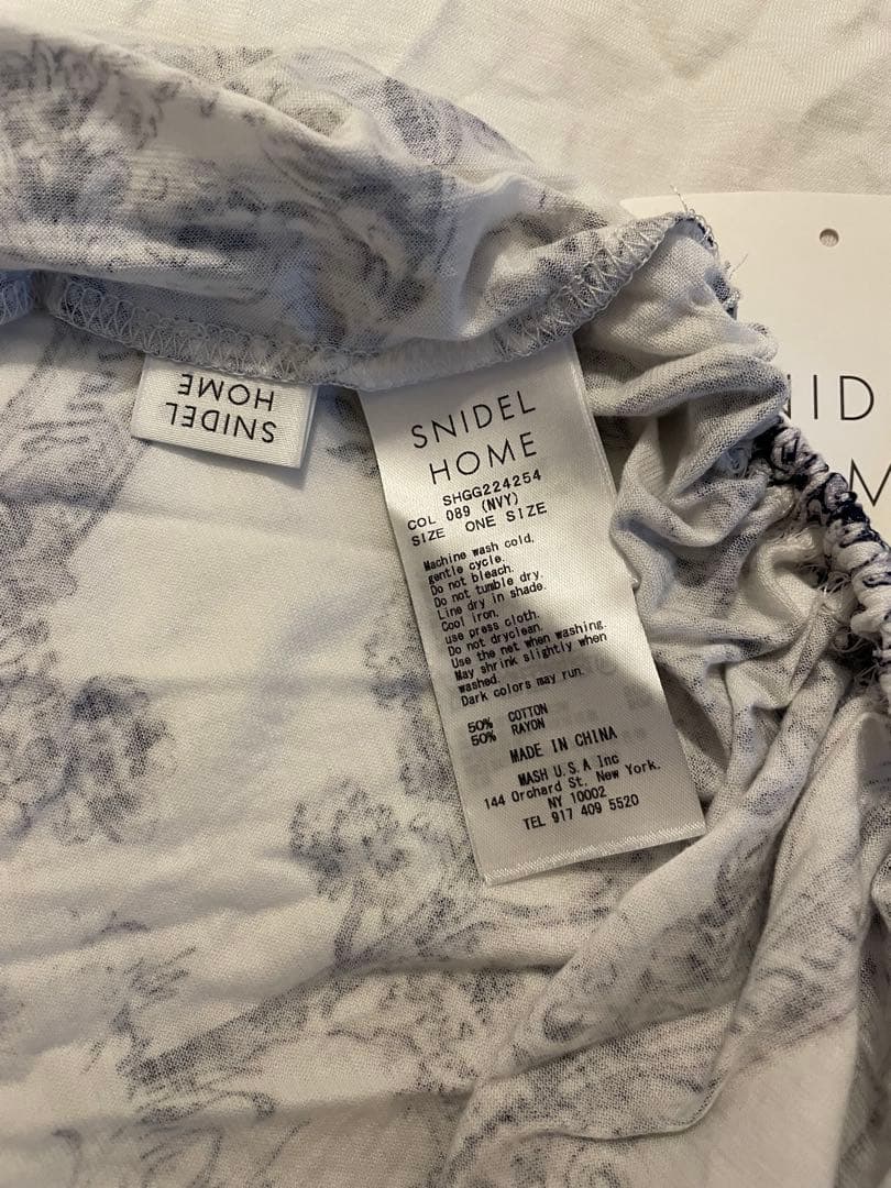 スナイデルホーム SNIDEL 寝具 トワルドジュイ ベッドカバーセット