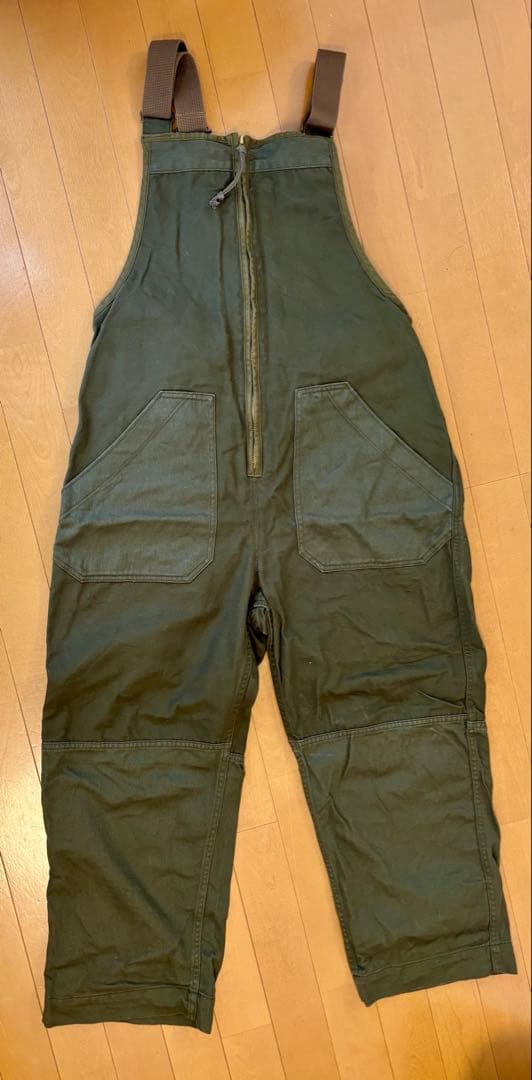 RNA サロペット オリーブグリーン M