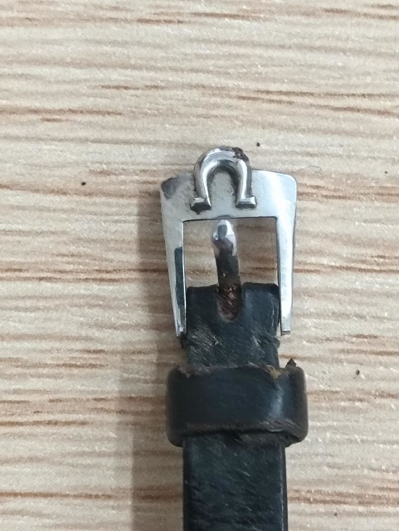 OMEGA オメガ デビル カットガラス オーバル レディース 腕時計 手巻き