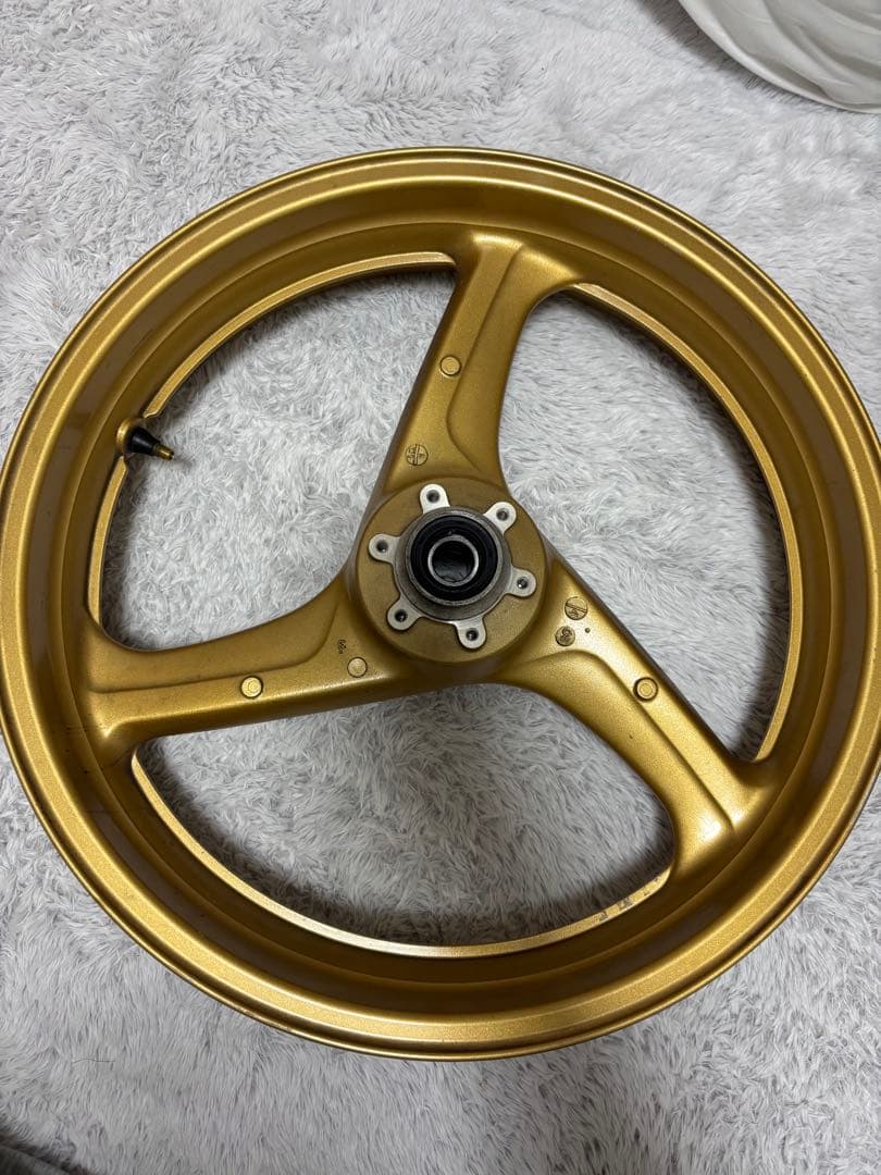 CB400SFnc39純正フロント金ホイール