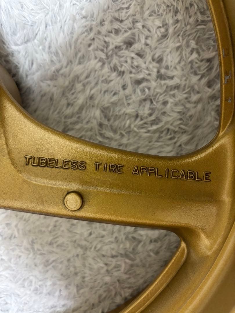 CB400SFnc39純正フロント金ホイール