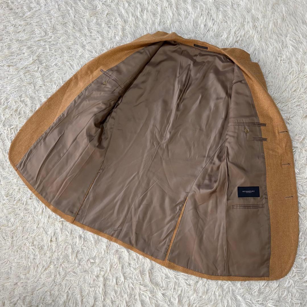 ✨美品✨ バーバリーロンドン テーラードジャケット カシミヤ混 アンゴラ混 L