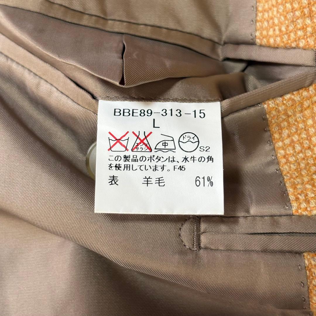 ✨美品✨ バーバリーロンドン テーラードジャケット カシミヤ混 アンゴラ混 L