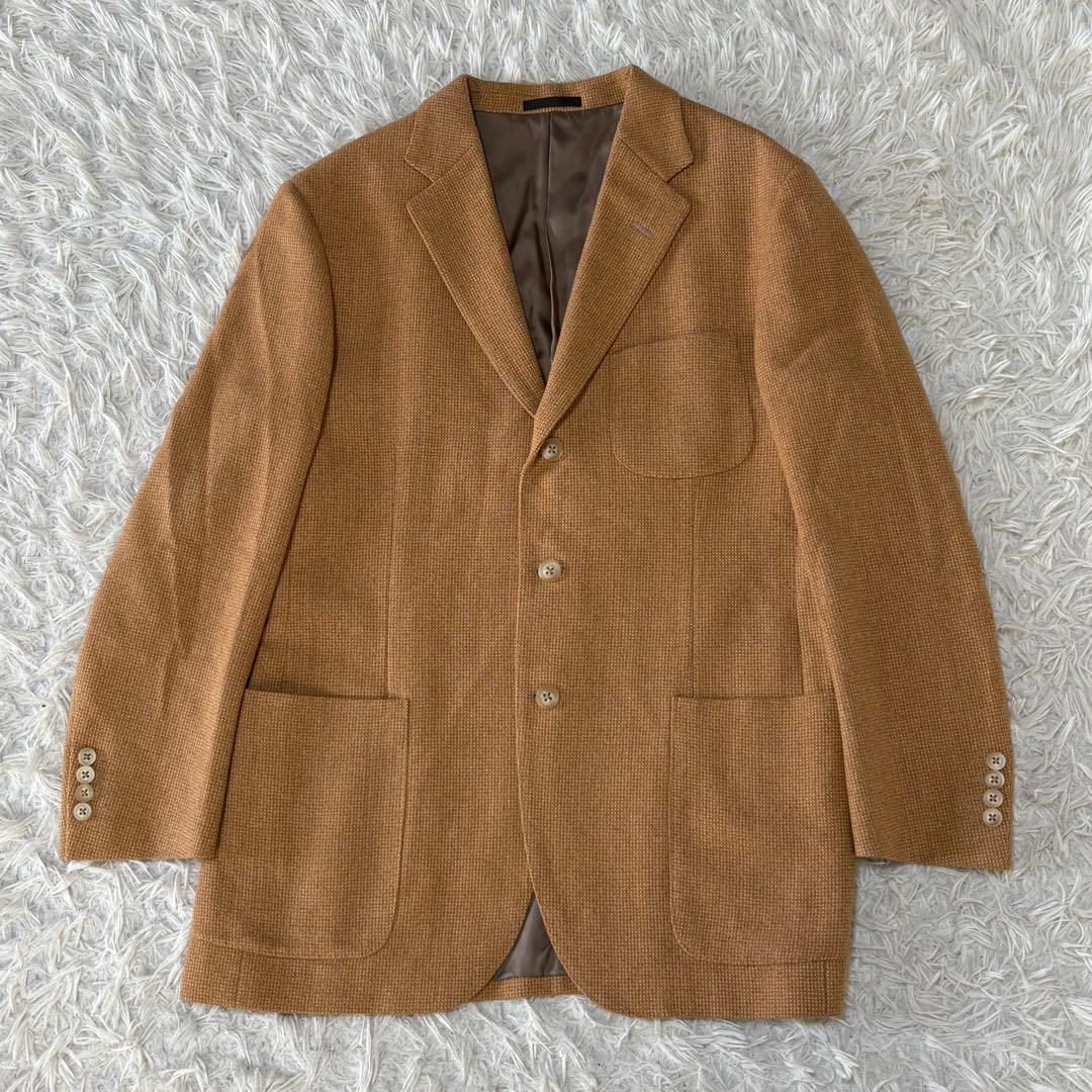 ✨美品✨ バーバリーロンドン テーラードジャケット カシミヤ混 アンゴラ混 L