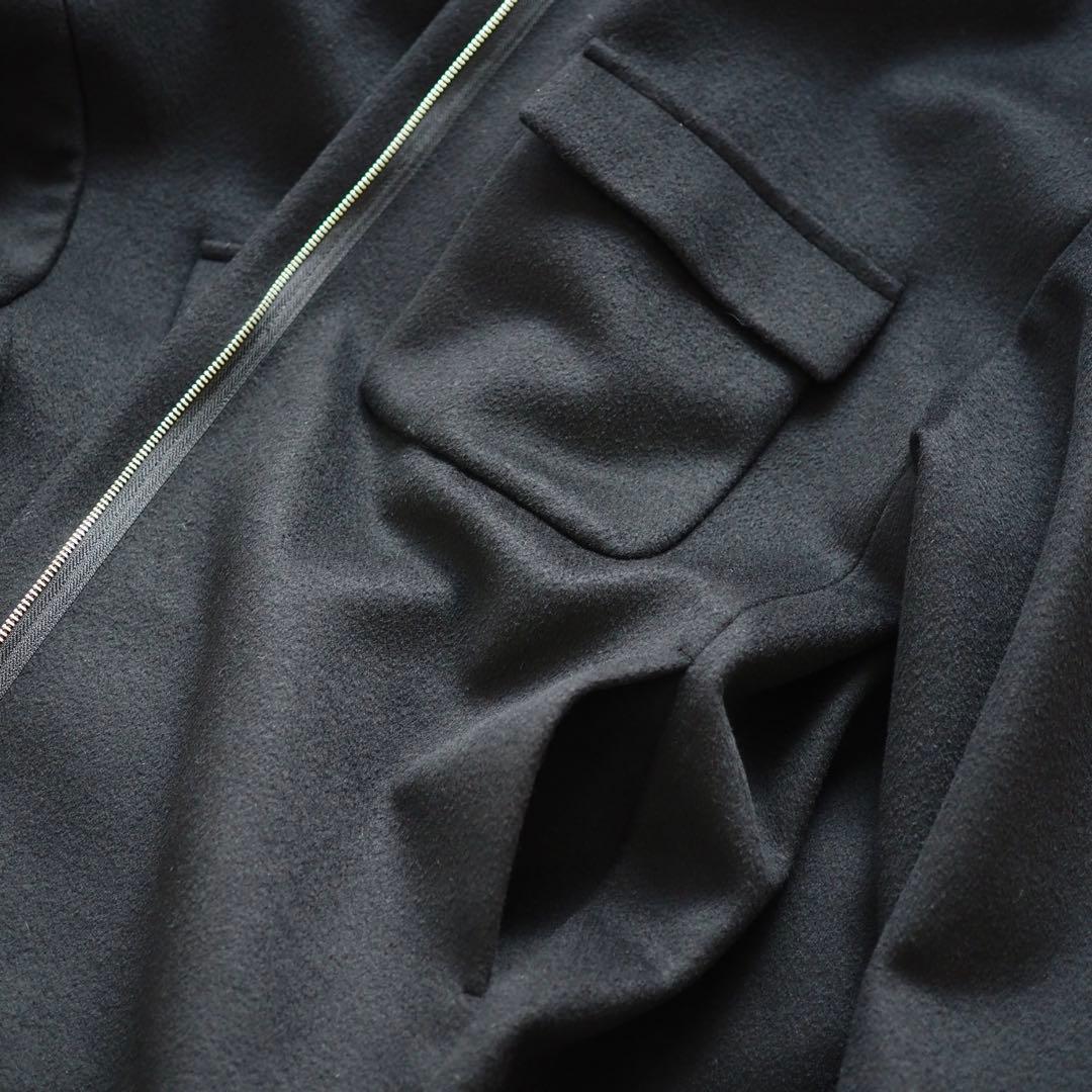 【美品】ジャーナルスタンダード／ビッグポケットショートブルゾン／黒／M