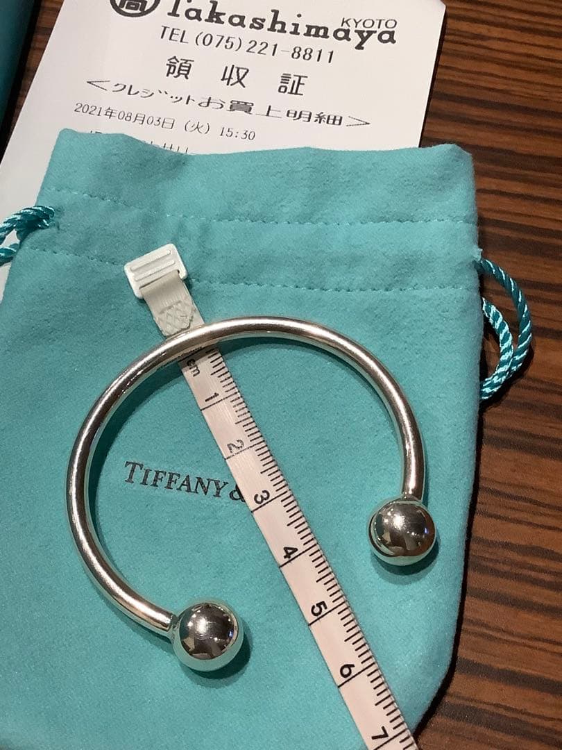 ティファニー　ハードウェア　ボールカフ　バングル