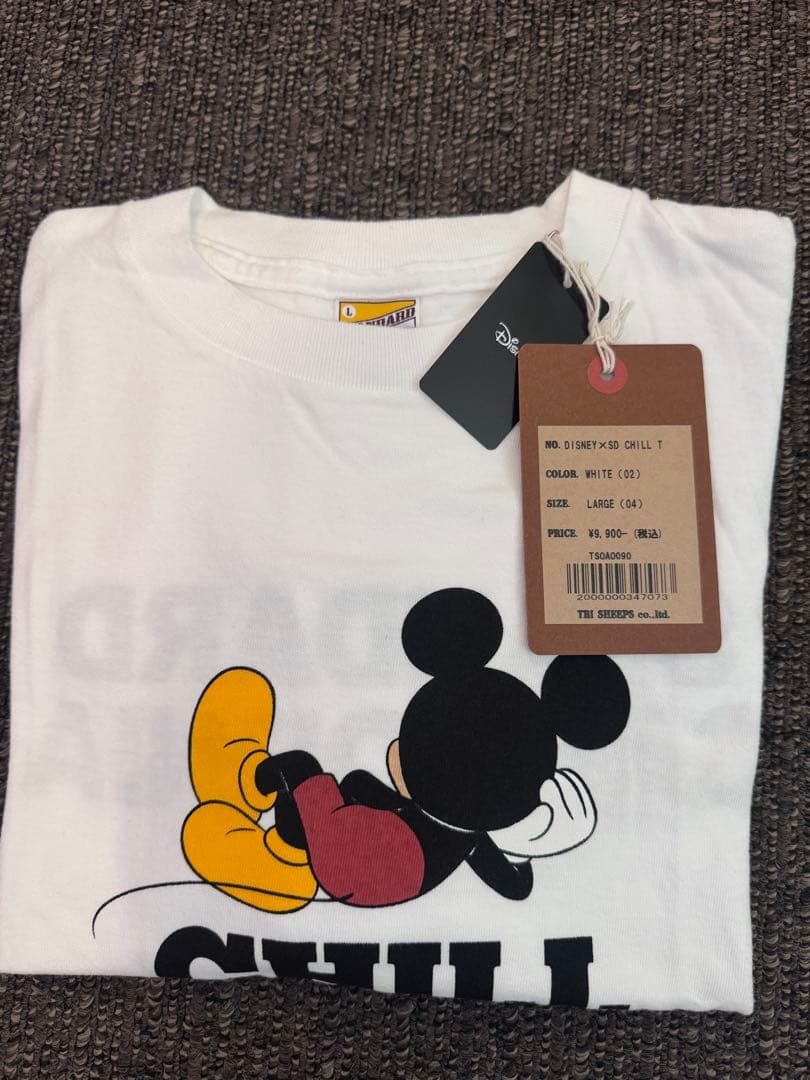 スタンダードカリフォルニア　ミッキーマウスTシャツ chill