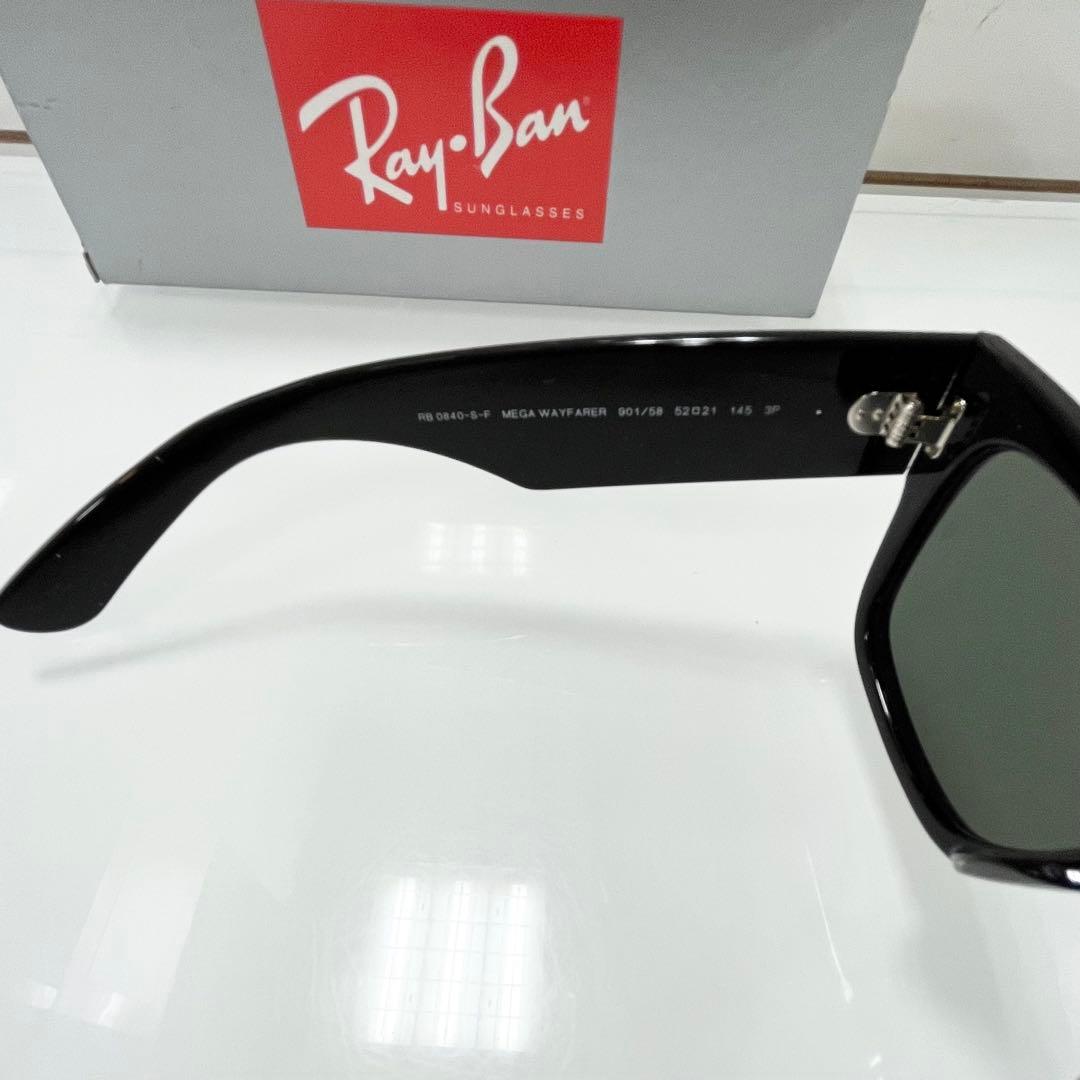 新品正規品！偏光RB0840SF 901/58レイバン メガウェイファーラー