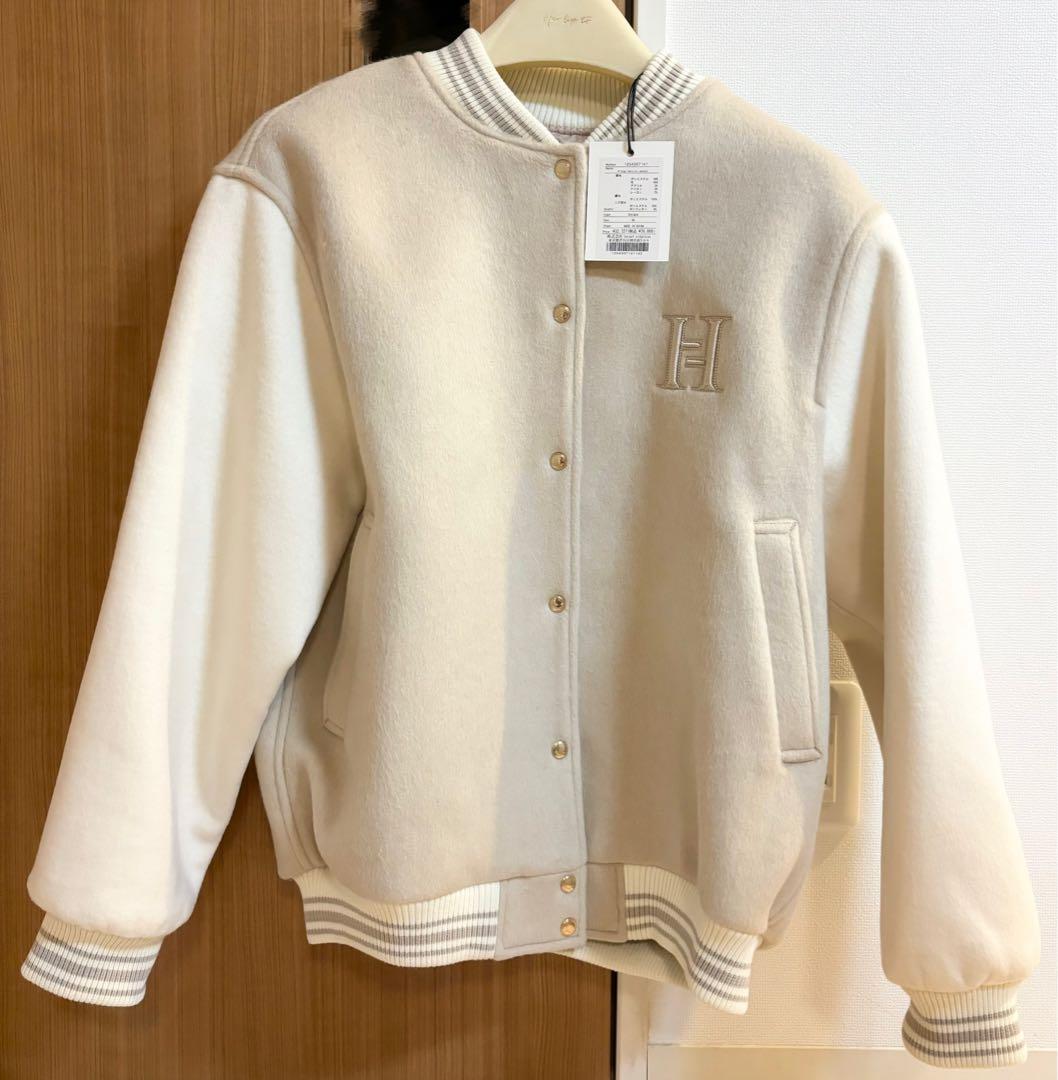 ジャケット・アウター her lip to H Logo Varsity Jacket