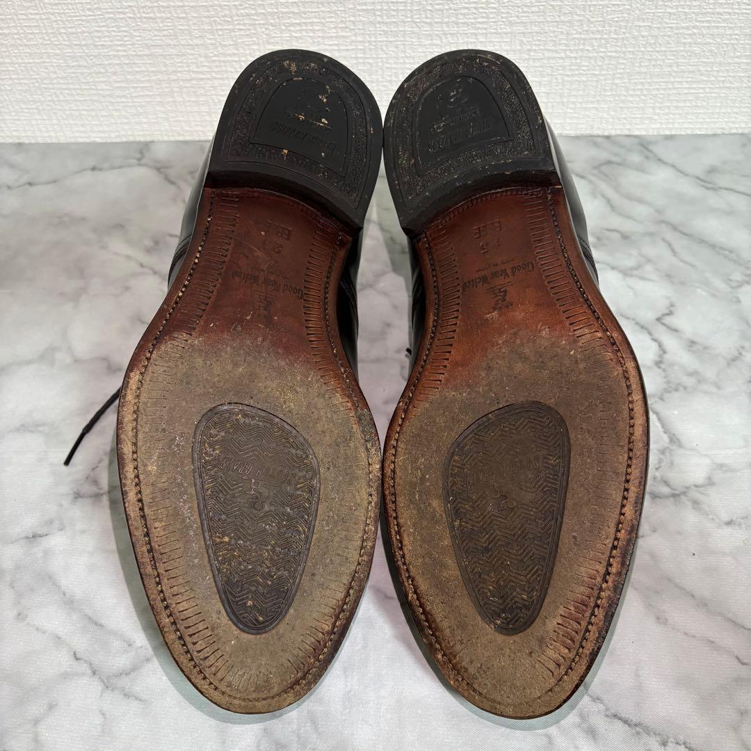 スコッチグレイン 1244 日本製 プレーントゥ 外羽根 本革 25