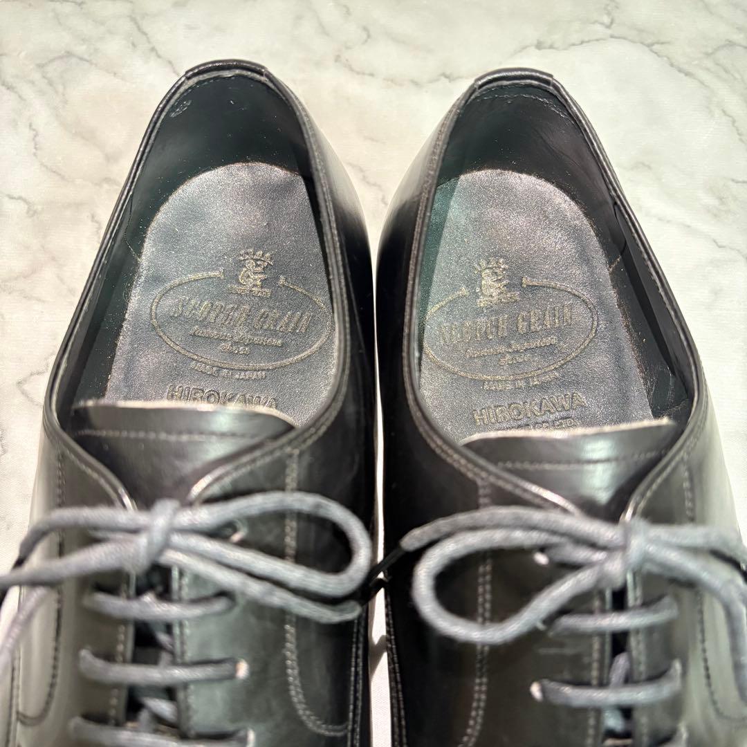 スコッチグレイン 1244 日本製 プレーントゥ 外羽根 本革 25
