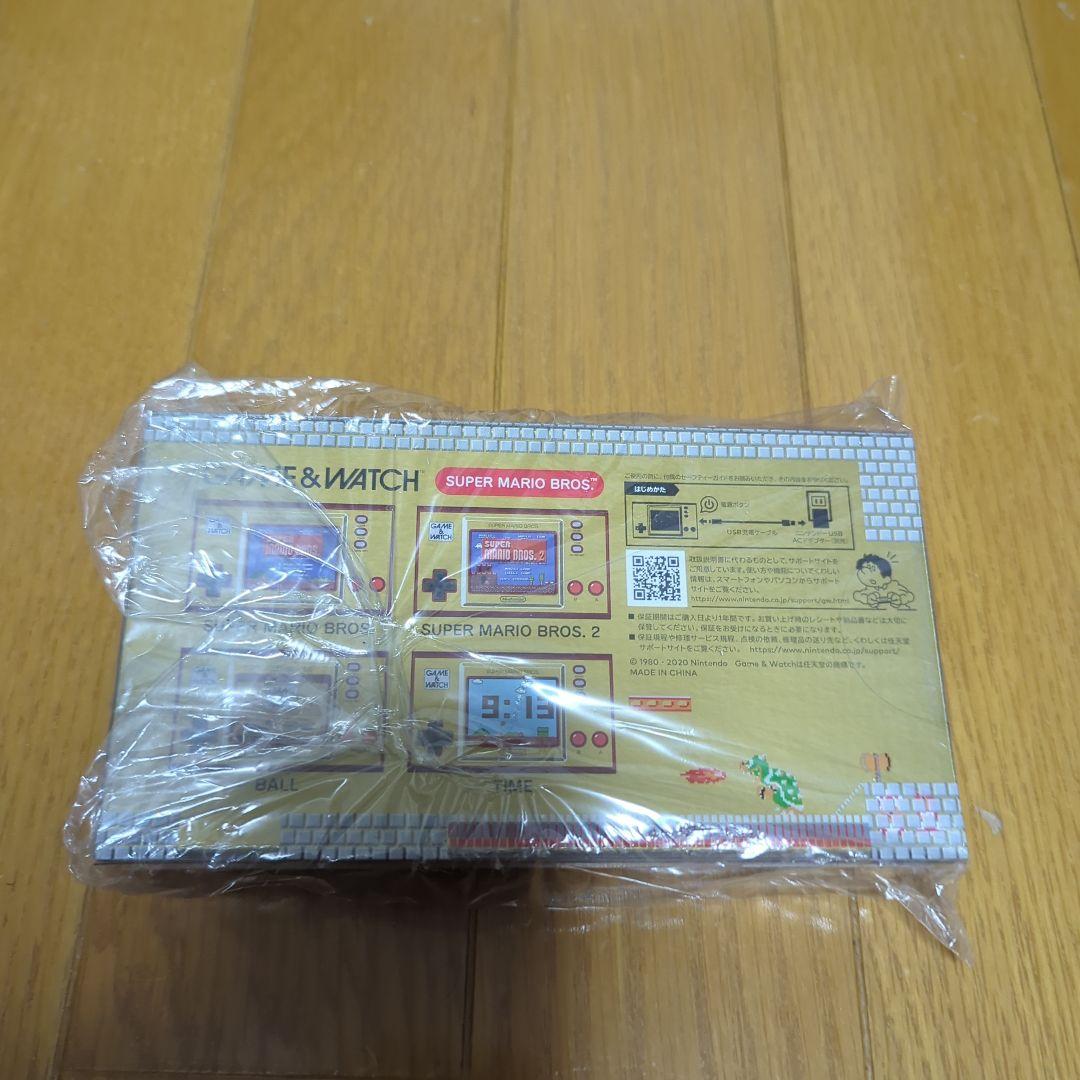 ゲームアンドウォッチ スーパーマリオブラザーズ Amazon特典付き 未開封品