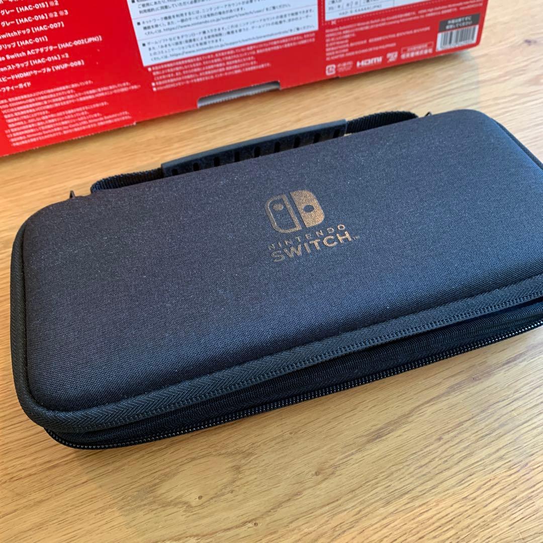 【美品】Nintendo Switch 21年強化型 付属品完備＋未使用ケース付