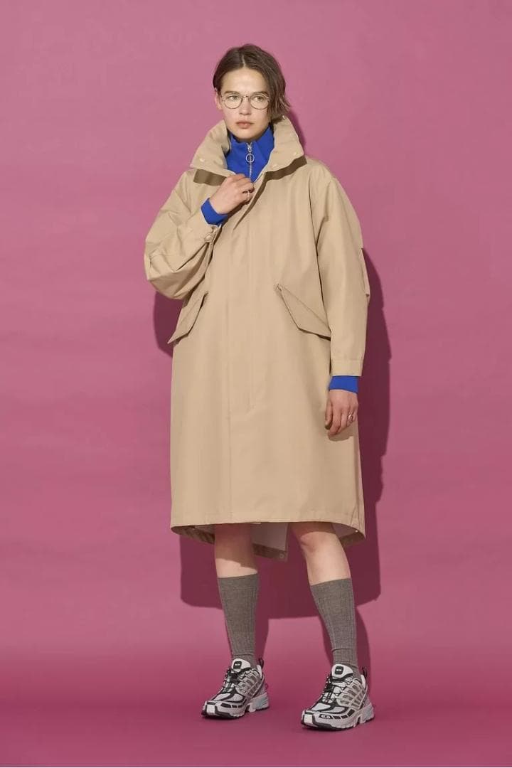 【美品】24年　HYKE 【SPURSHOP別注】M－65 TYPE COAT