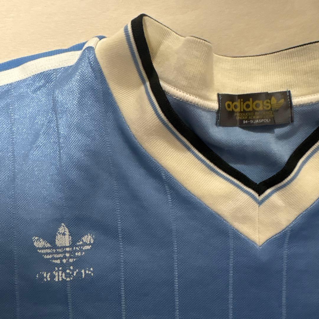 80s デサント製　adidas ゲームシャツ
