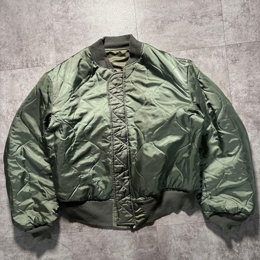90s alpha ma-1 flight jacket USA製　短丈　M