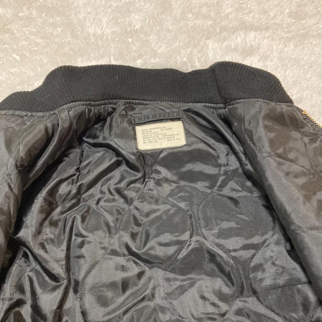 USA製 Orchard MA-1 フライトジャケット 極上　90S 米軍実物