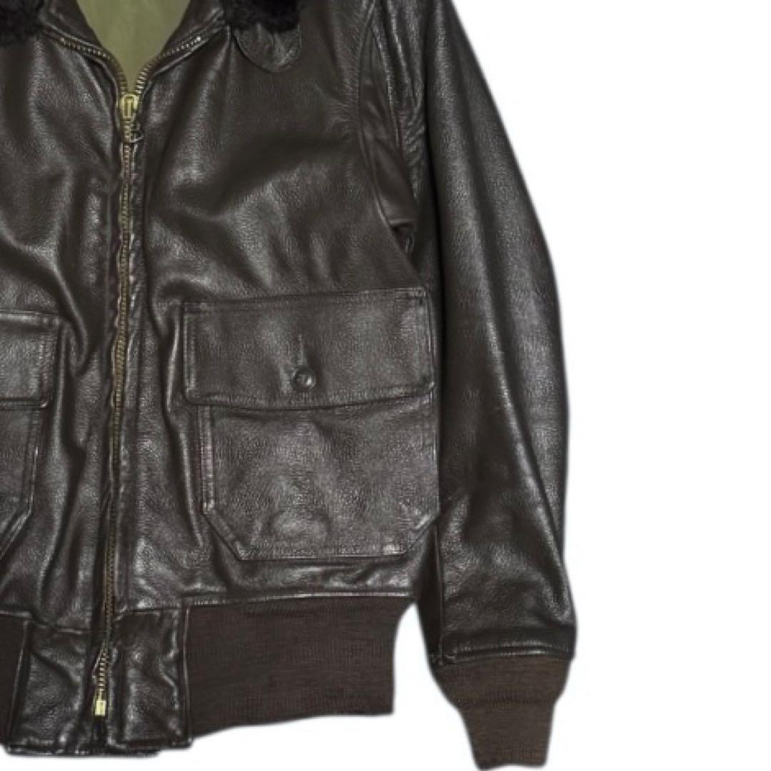 米軍実物 USN 80s G-1 BRILL BROS社製 フライトジャケット