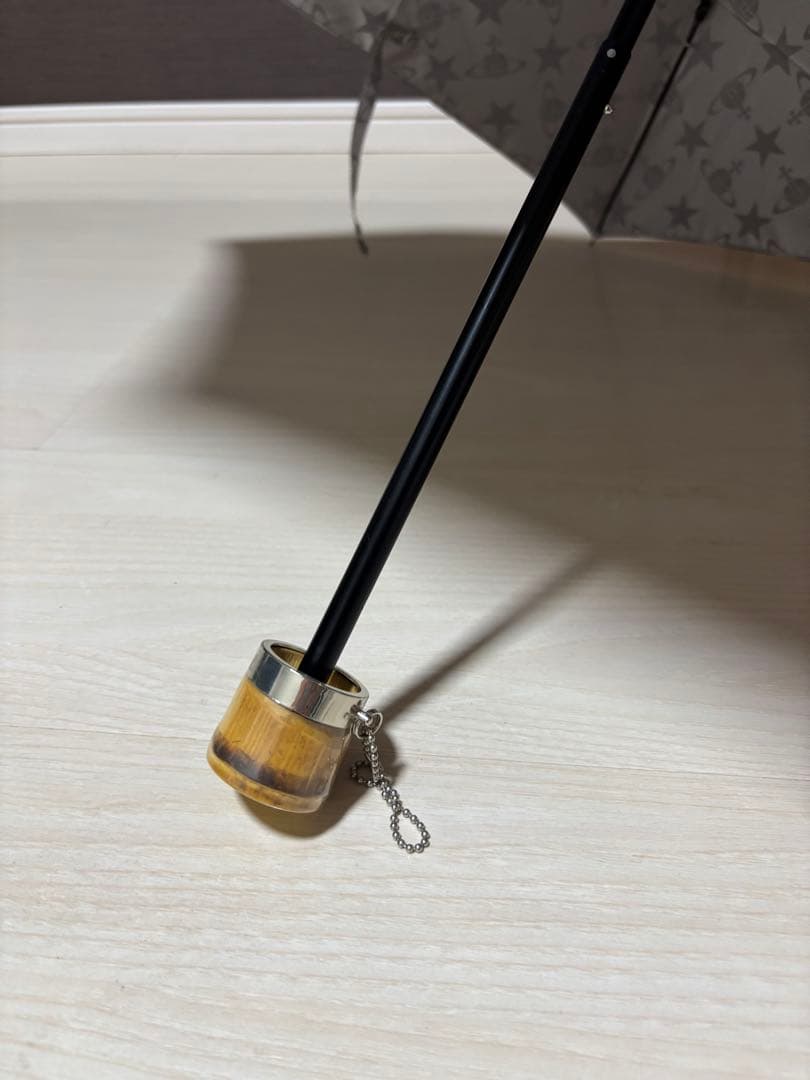 新品☆ Vivienne Westwood スター/ORB 折りたたみ傘 グレー