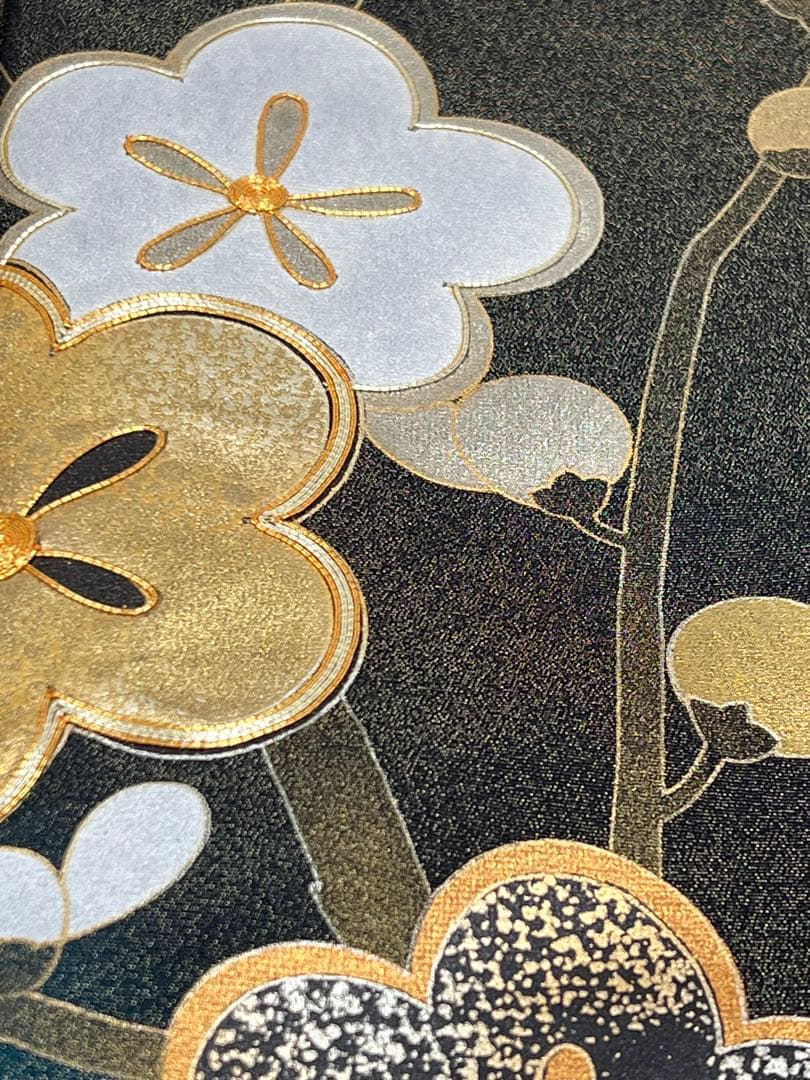 豪華金彩　振り袖　フルセット　別誂長襦袢付　成人式　刺繍入り　金通し 606