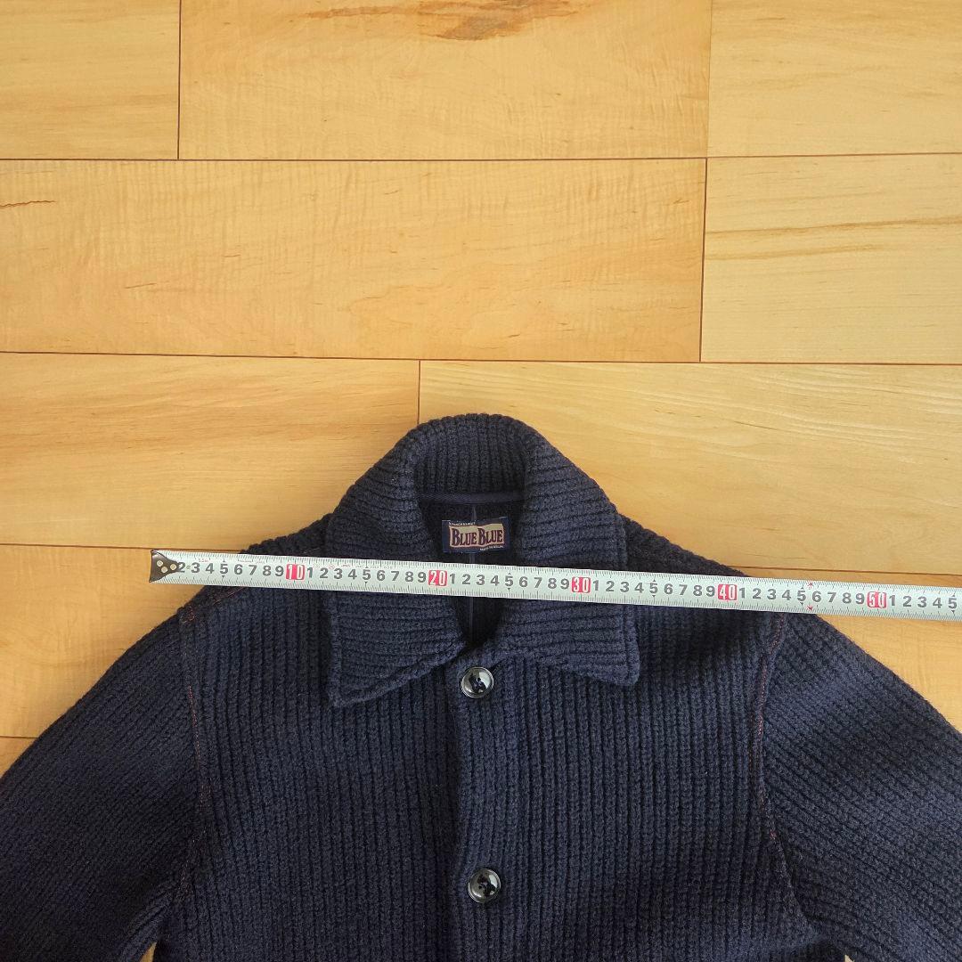 ハリウッドランチマーケット　BlueBlue 圧縮ニット　ネイビー