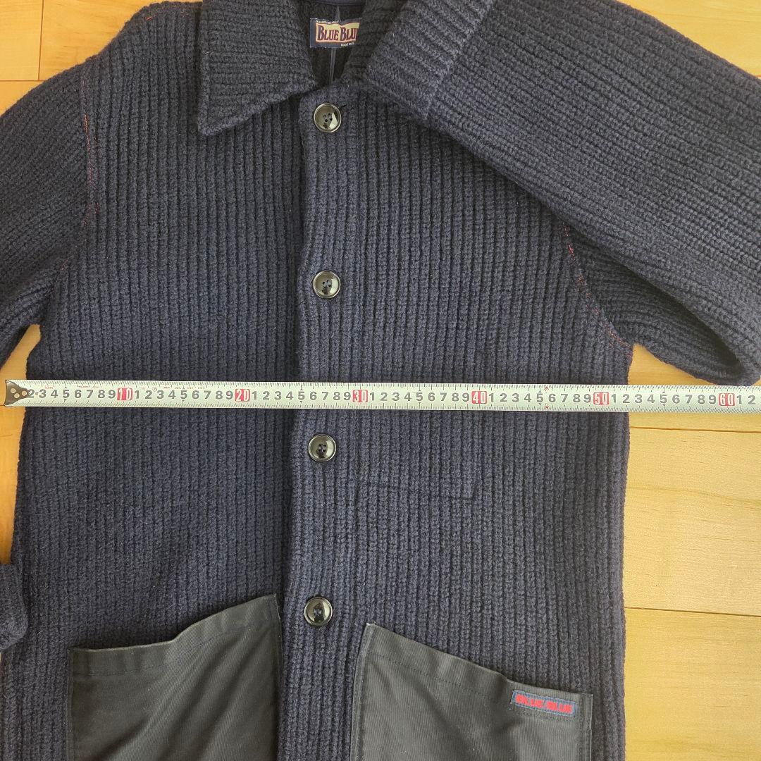 ハリウッドランチマーケット　BlueBlue 圧縮ニット　ネイビー