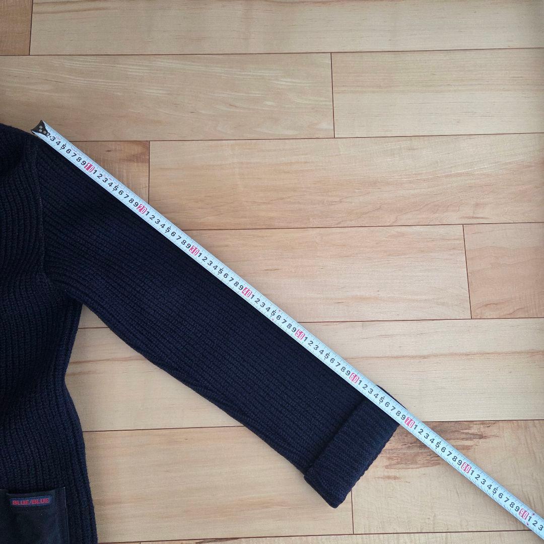 ハリウッドランチマーケット　BlueBlue 圧縮ニット　ネイビー