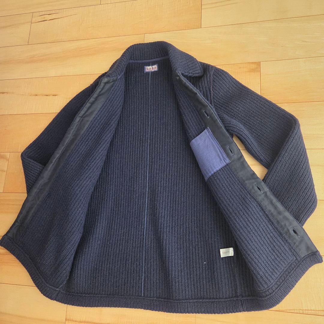 ハリウッドランチマーケット　BlueBlue 圧縮ニット　ネイビー