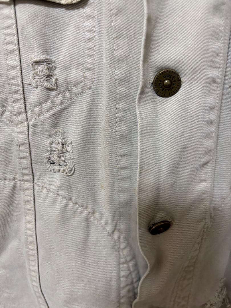 Dolce & Gabbana ベージュデニムジャケット