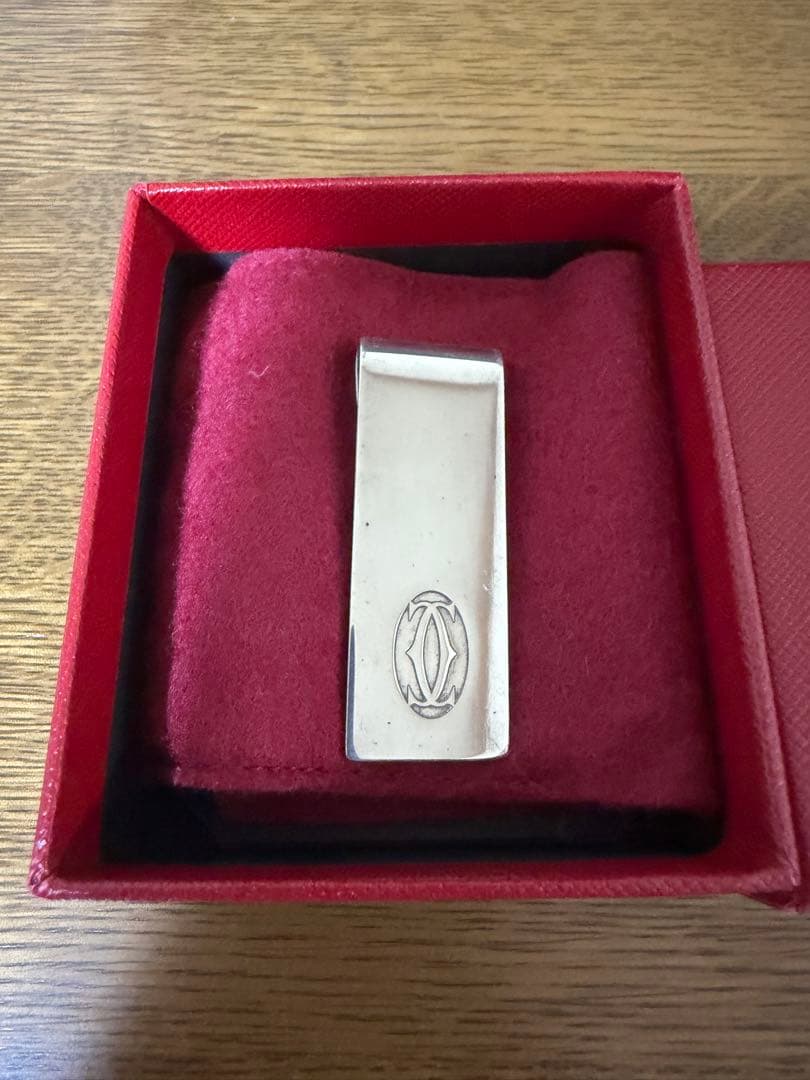 Cartier マネークリップ ステンレス　カルティエ　レア