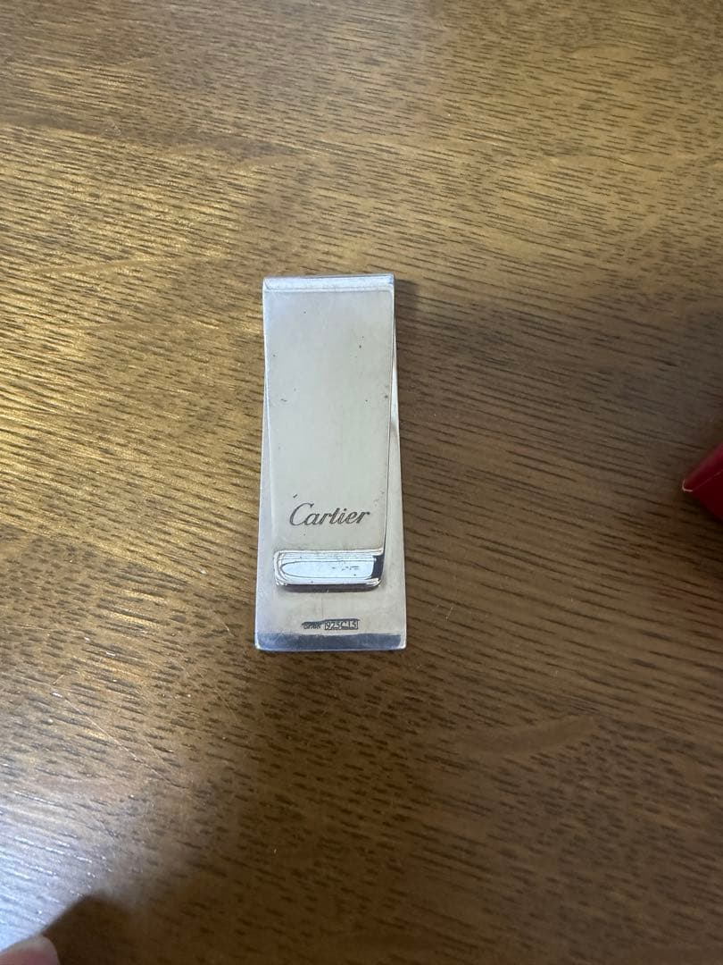 Cartier マネークリップ ステンレス　カルティエ　レア