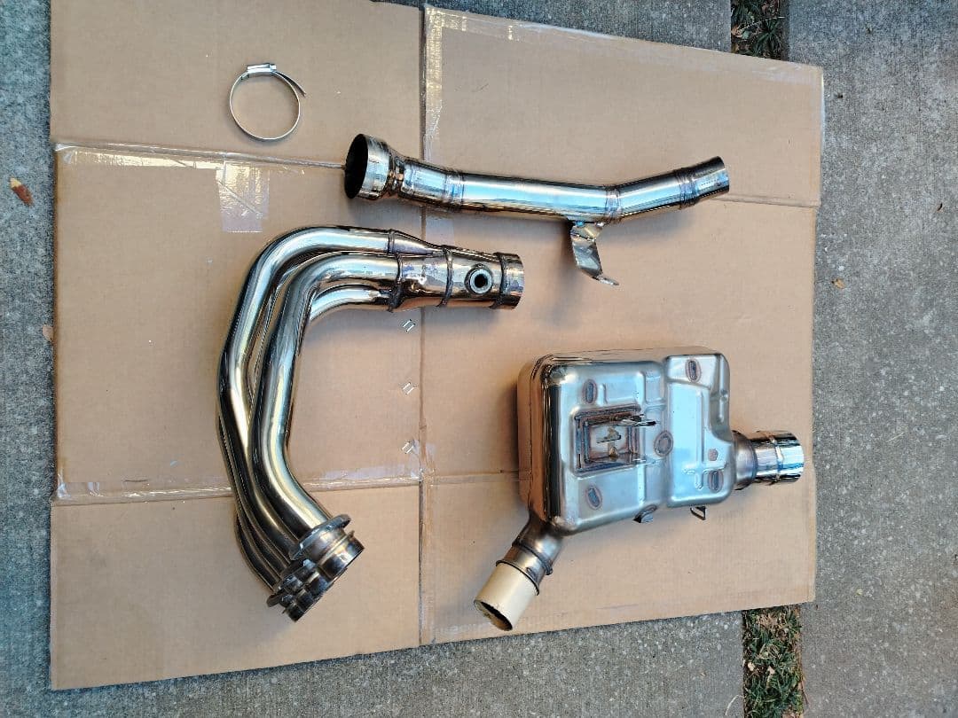 カワサキ　z900rs 触媒レスキット　中間パイプ