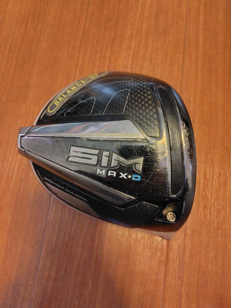 TaylorMade SIM ドライバー 9度 ヘッド、カバー付き