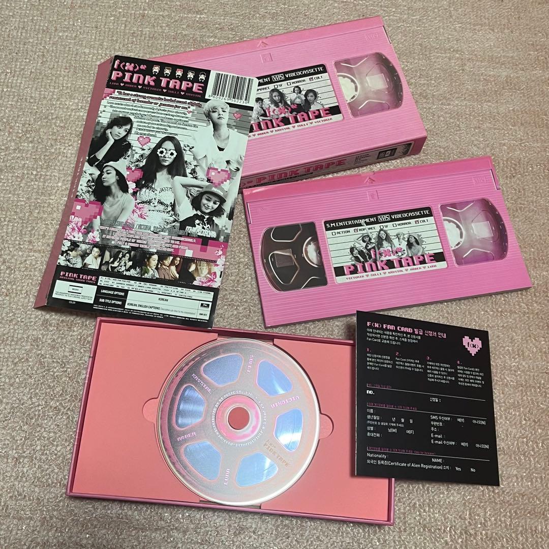 f(x) PINK TAPE トレカコンプセット