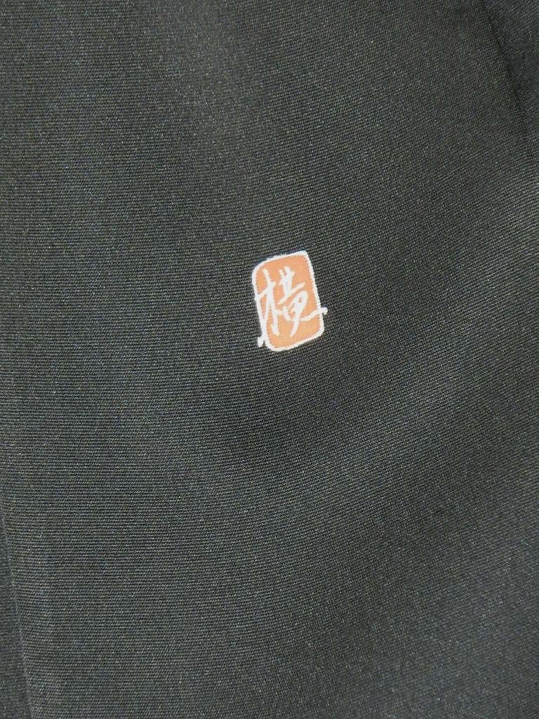 留袖　ワンピース　ドレス　フレアー袖　手書き友禅染　正絹　461　夢ちりめん