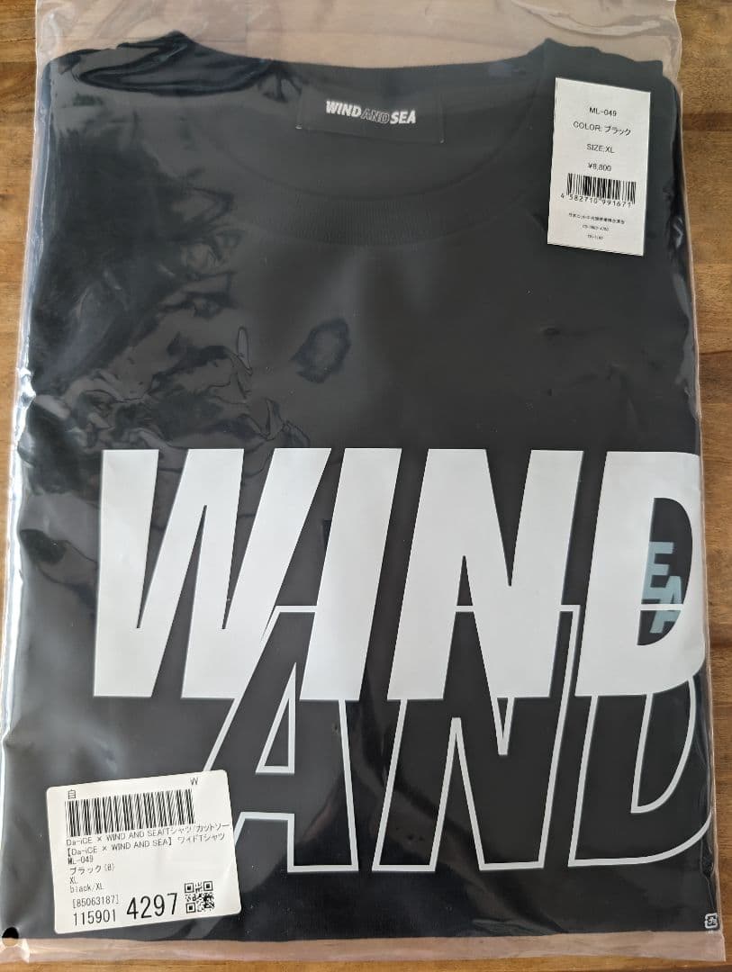 トップス Da-iCE x WIND AND SEA Wide Tee XLsize